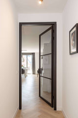 Interieurontwerp en indeling appartement-Lifs Interior Design-keuken-Nieuwe indeling interieur en keuken appartement -OBLY