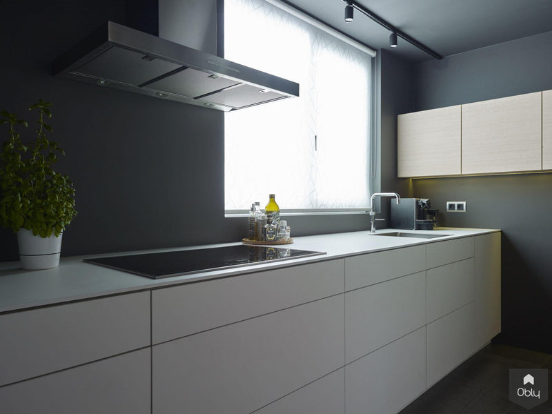 keuken donkere wanden en plafond-Doret Schulkes Interieurarchitect-alle,Keuken-OBLY