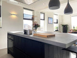 Keuken met eiken houtaccent-Keukenarchitectuur Midden Brabant-Keuken-OBLY