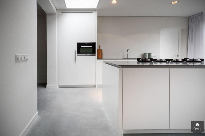 Keuken modern wit gelakt-Ecker Interieur-alle, Keuken-OBLY