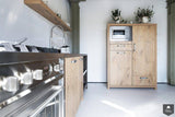 Kleine industriële keuken-Kitchenstudio-alle, Keuken-OBLY