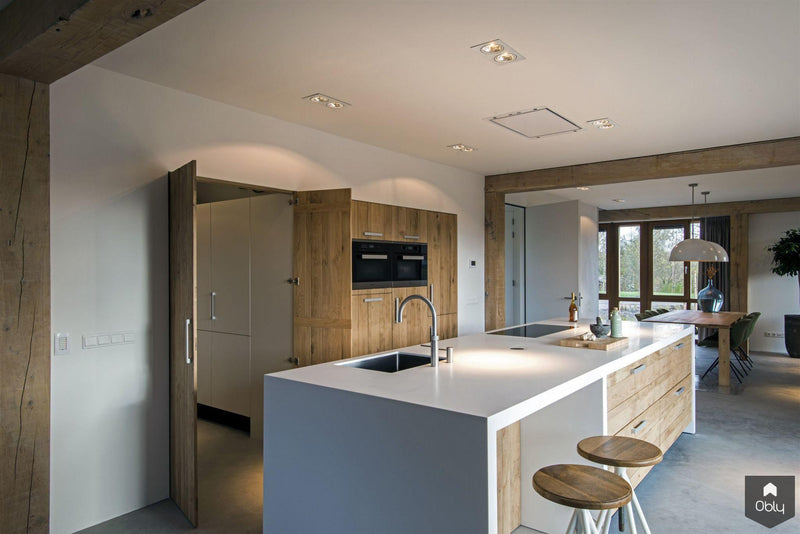 Landelijk en moderne design keuken-Keukenarchitectuur Midden Brabant-alle, Keuken-OBLY