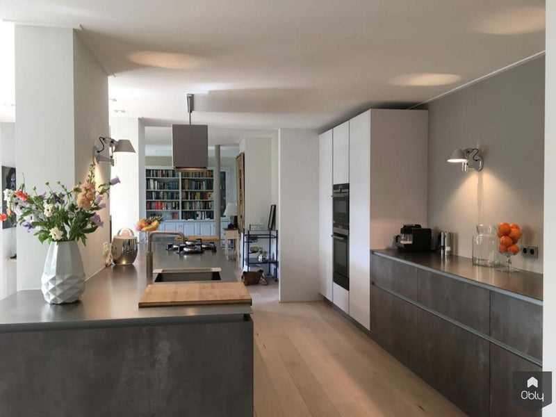 LEICHT keuken met keukeneiland en Wave afzuiglamp-Wildhagen Design Keukens-alle, Keuken-OBLY