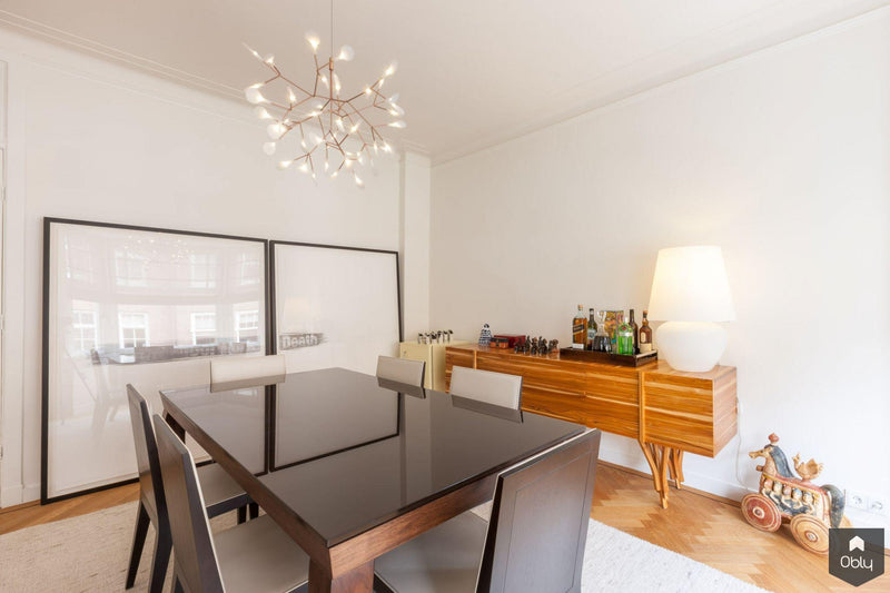 Living en Eetkamer ensuite in appartement Amsterdam Oud-Zuid-Aangenaam Interieuradvies-alle, Woonkamer-OBLY