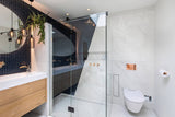Luxe badkamer met uniek tegel design-OBLY-alle, Badkamer-Luxe badkamer met prachtig design-OBLY