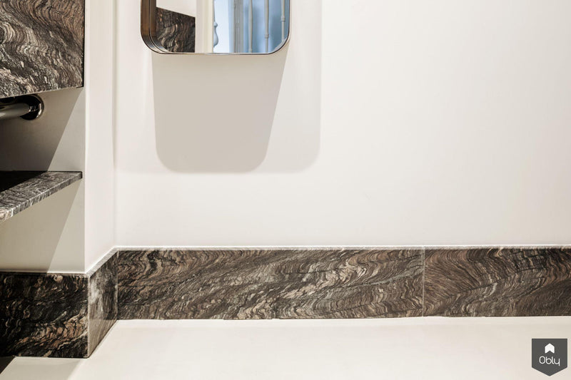 Marmeren toilet-Ellen Herber Interieurvormgeving-alle, Entree hal trap-OBLY