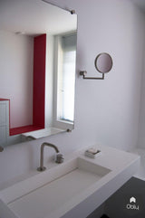 modern met een Cranberry tint-Fors design badkamers-alle,Badkamer-OBLY