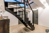 Moderne stalen trap-Van Bruchem Staircases-alle, Entree hal trap-OBLY