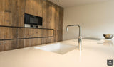 Moderne steigerhouten keuken wit composieten werkblad-Restyle-XL-alle, Keuken-OBLY