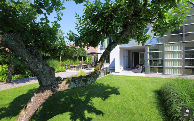 Moderne tuinarchitectuur in luxe tuin-Stoop Tuinen-alle, Tuinen-OBLY