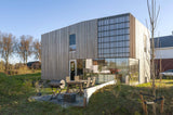 Moderne woning met houten gevel-Architect eigen huis-Exterieur vrijstaand-OBLY