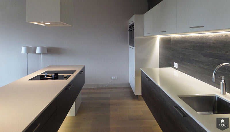 Open keuken in appartement-Keukenarchitectuur Midden Brabant-alle, Keuken-OBLY