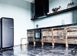 Oud eiken keuken industrie stijl met blauwstalen werkblad-Restyle-XL-alle, Keuken-OBLY