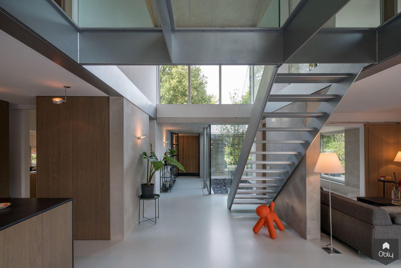 Patio Huis-Bloot Architecture-alle, Woonkamer-OBLY