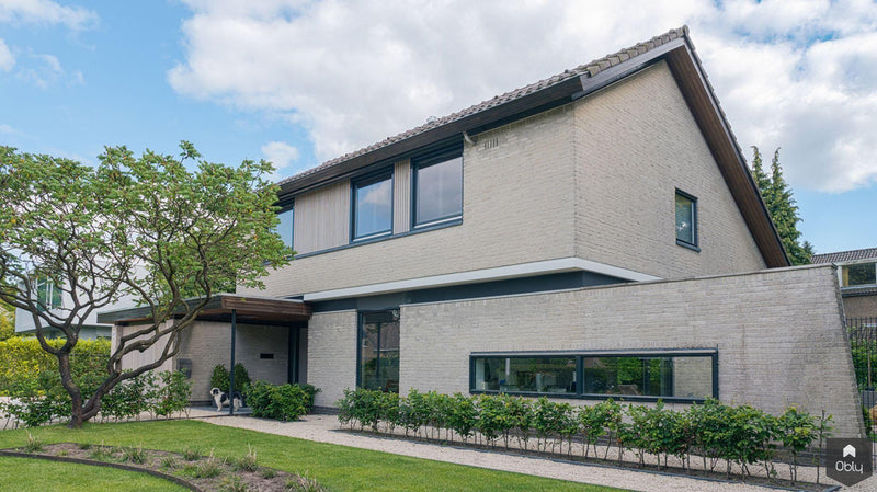 Renovatie en verbouwing villa in Ruitersbos-Van Os Architecten-alle, Woonkamer-OBLY