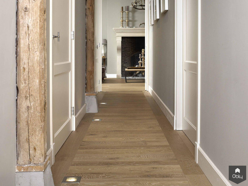 Rustiek eiken plankenvloer in stijlvol landelijk ingerichte woning-NOBEL Flooring-alle, Eetkamer-OBLY