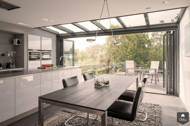 serre met vouwwanden-Solarlux Nederland BV-Aanbouw,alle-OBLY