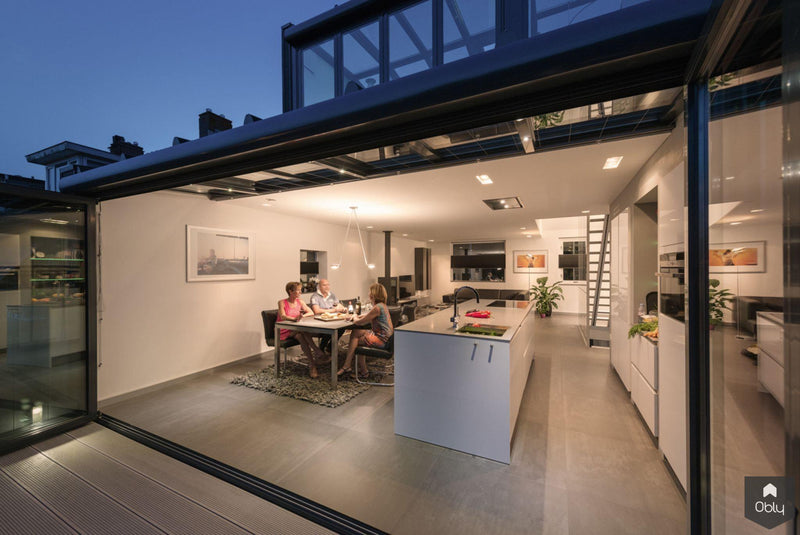 serre met vouwwanden-Solarlux Nederland BV-Aanbouw,alle-OBLY