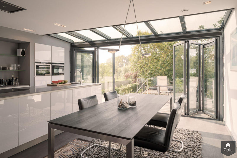 serre met vouwwanden-Solarlux Nederland BV-Aanbouw,alle-OBLY