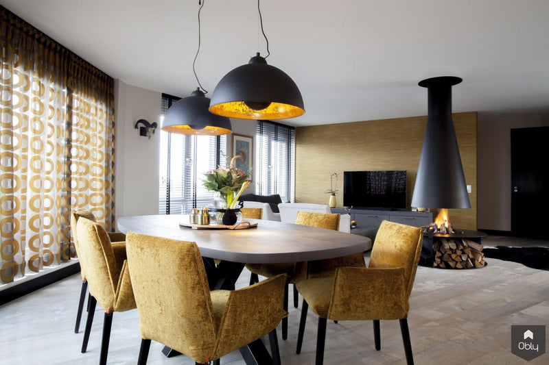 Sfeervol Penthouse met moderne inrichting-Wood Creations-alle, Eetkamer-OBLY