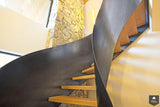 Stalen wenteltrap-Van Bruchem Staircases-alle, Entree hal trap-OBLY