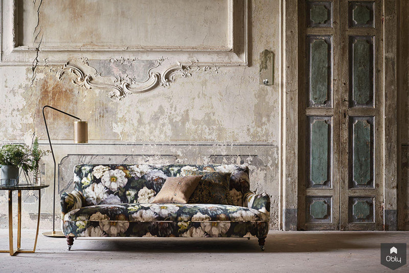 stoffencollectie Herbaria - Black Edition-The Romo Group Nederland-alle,Woonkamer-OBLY