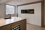 Strakke witte keuken brons kleur-Mereno-Keuken-Strakke witte keuken brons kleur -OBLY