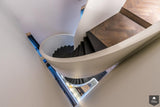 Twee wenteltrappen in Rijksmonument-Van Bruchem Staircases-alle, Entree hal trap-OBLY