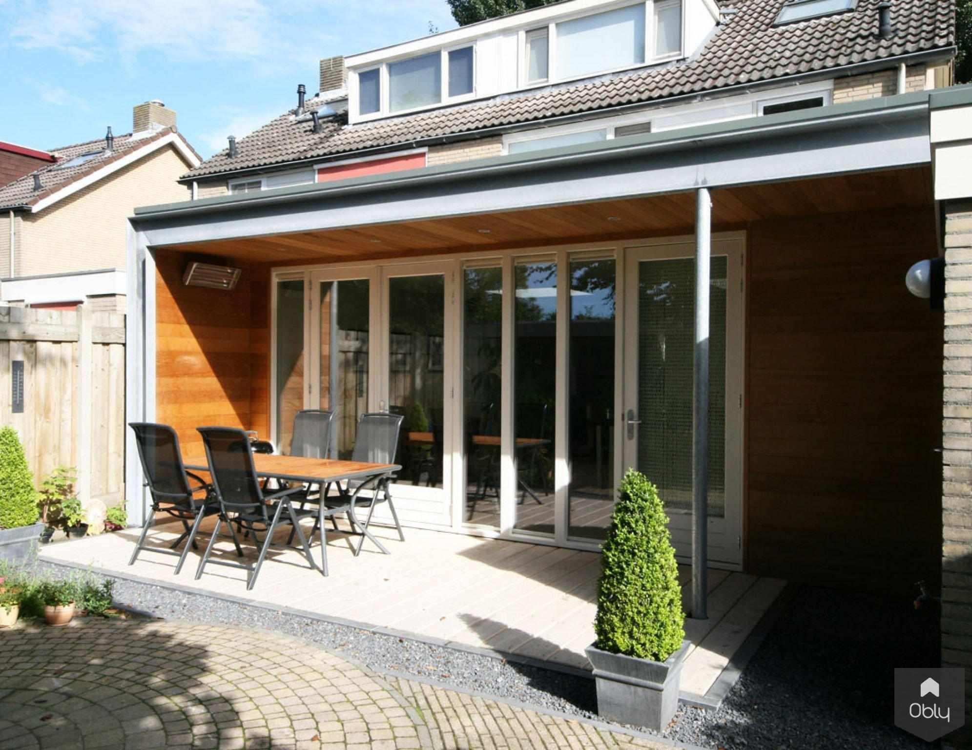uitbreiding woning ZVB Breda-DdP-Architectuur-Aanbouw,alle,moderne keuken,open keuken woonkamer,ruime woonkamer,woonkamer met haard,woonkeuken-OBLY