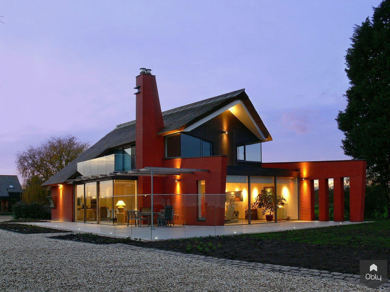 villa Delfgauw-KELLER minimal windows® by Kumasol-alle,Exterieur-OBLY