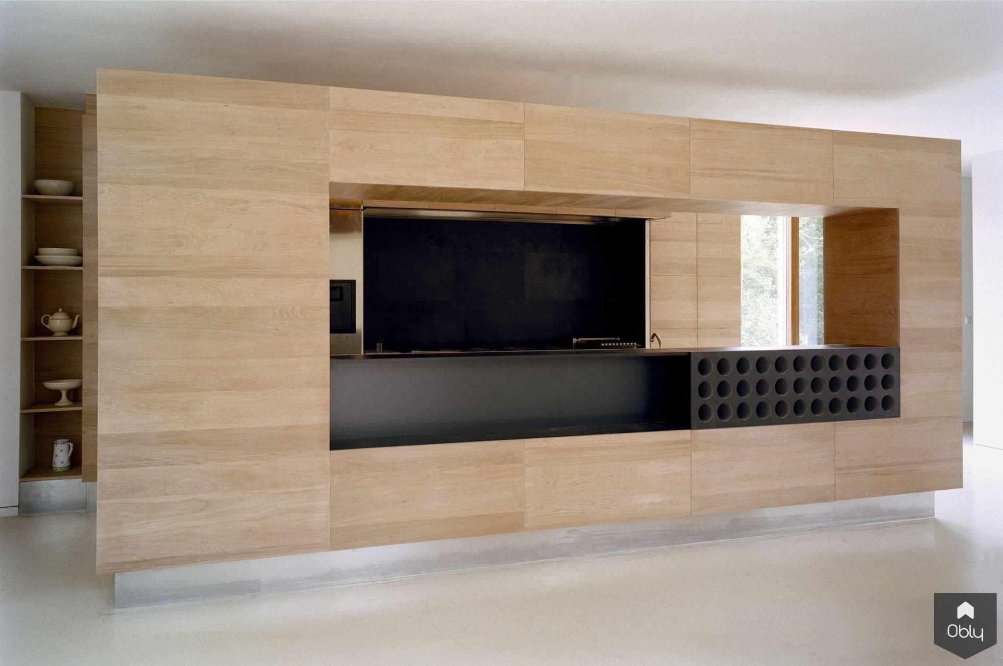 villa bergen - keuken-Paul Seuntjens Architectuur + Interieur-alle,eikenhout,kaderopstelling,Keuken,open leefruimte,ruimtelijk ontwerp-OBLY